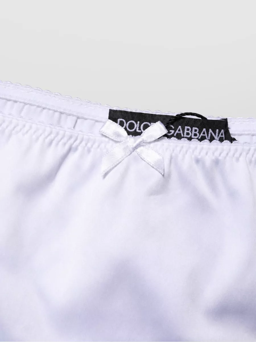Dolce&Gabbana Silk Stretch Mid-Rise Briefs