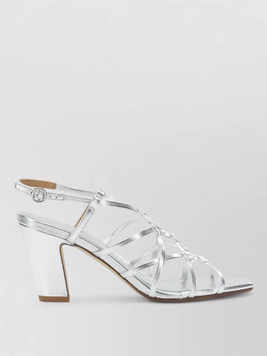Aeyde lamb leather heeled sandals