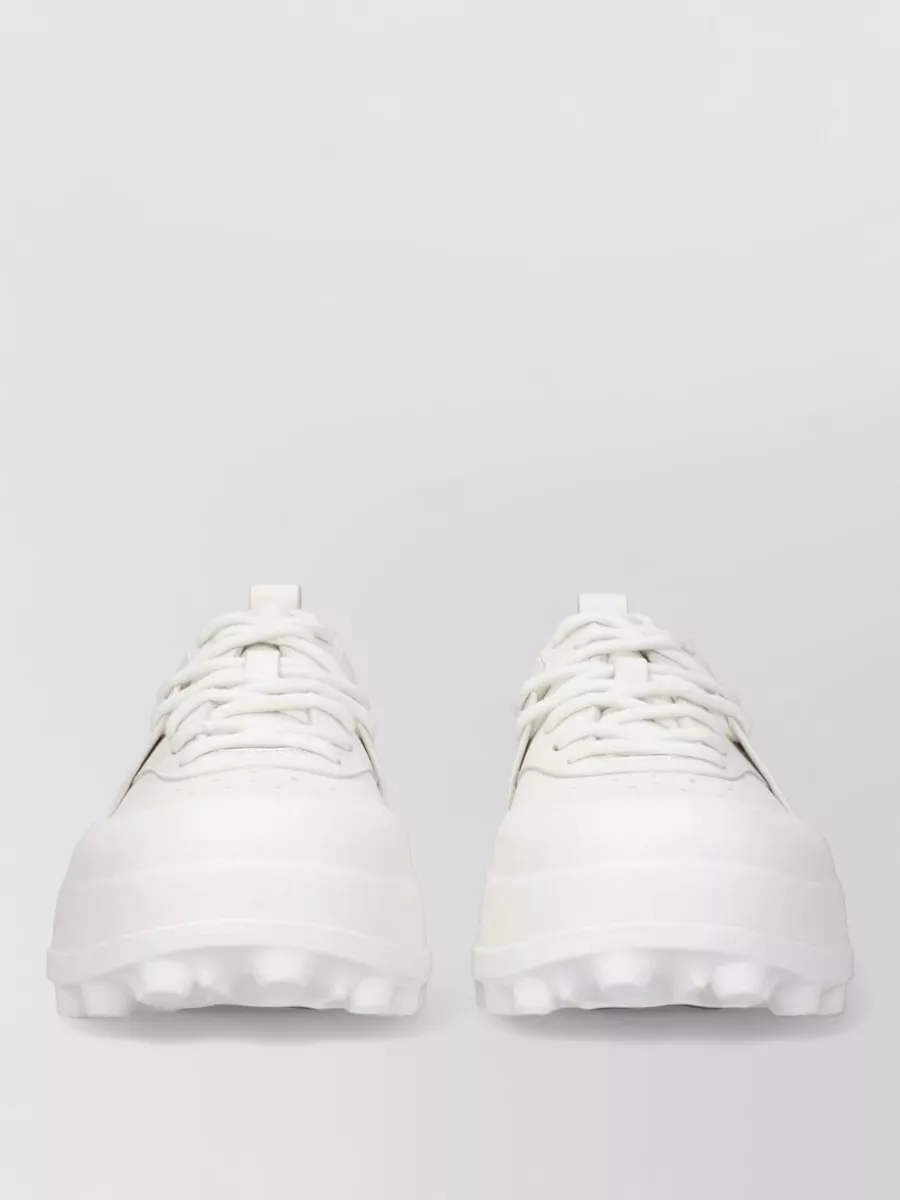 Jil Sander leather low-top sneakers
