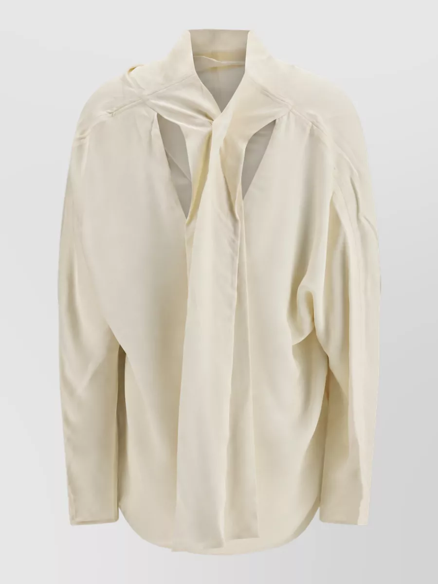 Totême cowl-neck blouse