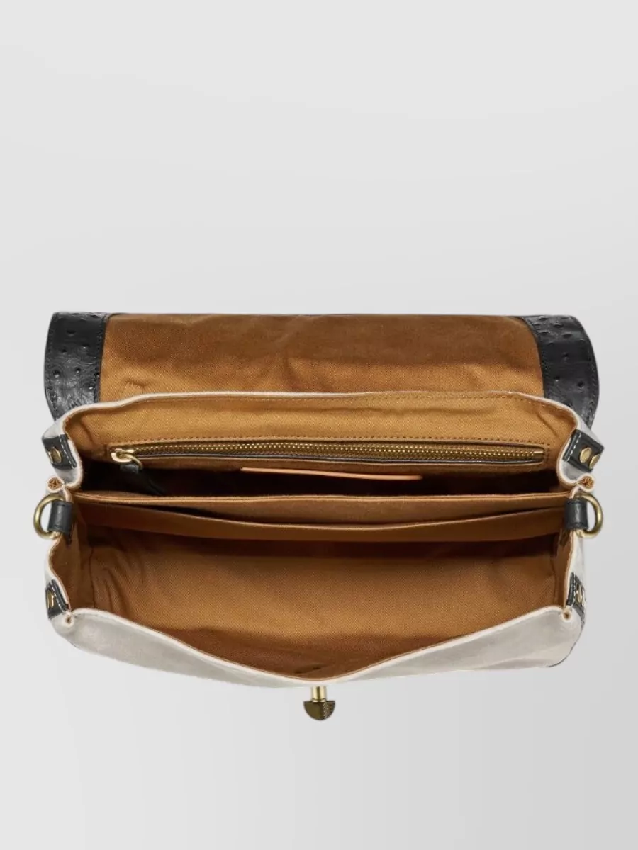 Zanellato Lamb Leather Shoulder Bag