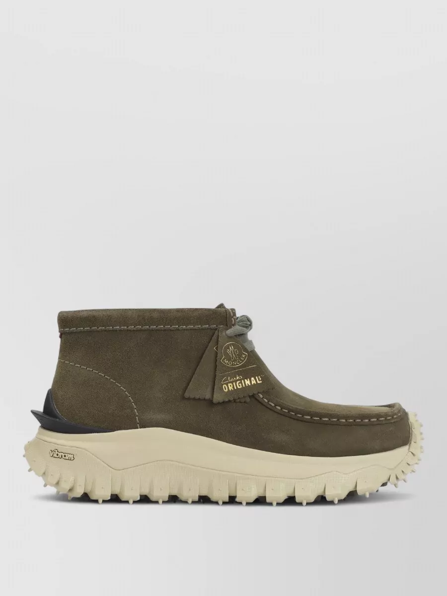 Moncler leather high-top sneakers