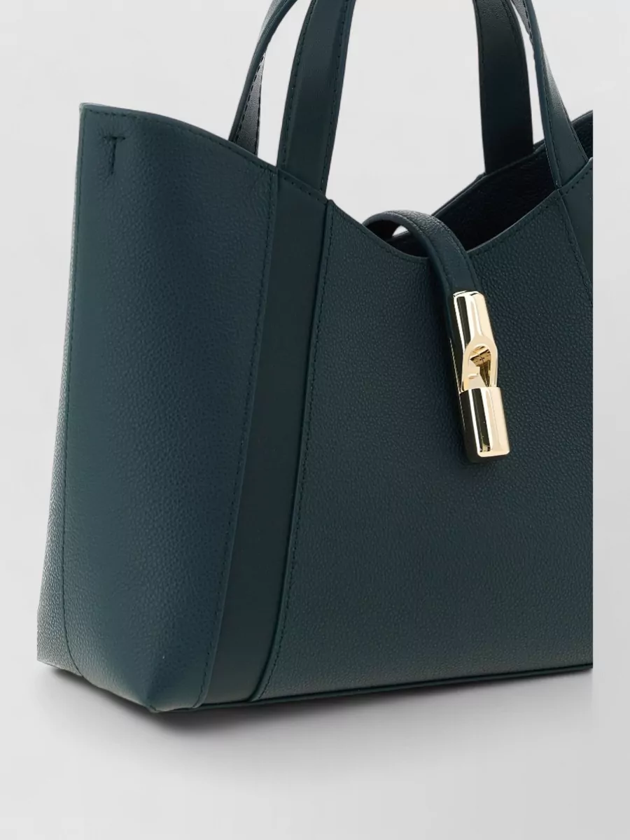 Furla Na Calfskin Leather Shoulder Bag