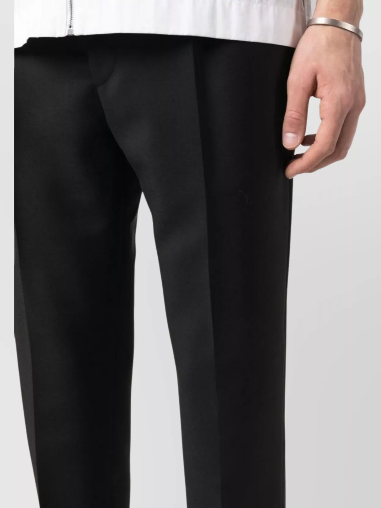 Prada Tailored Trousers With Pockets And Belt Loops