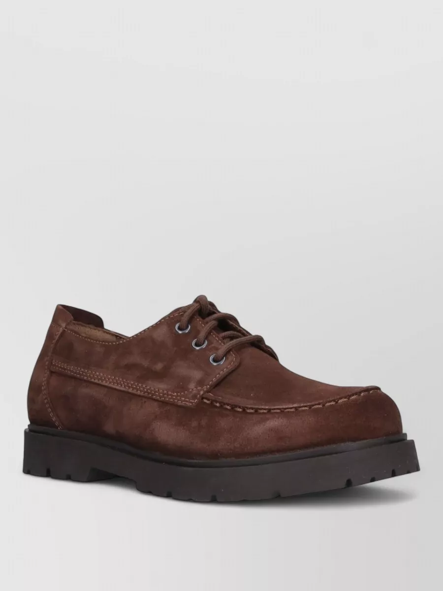 Birkenstock Leather Lace-Up Brogues