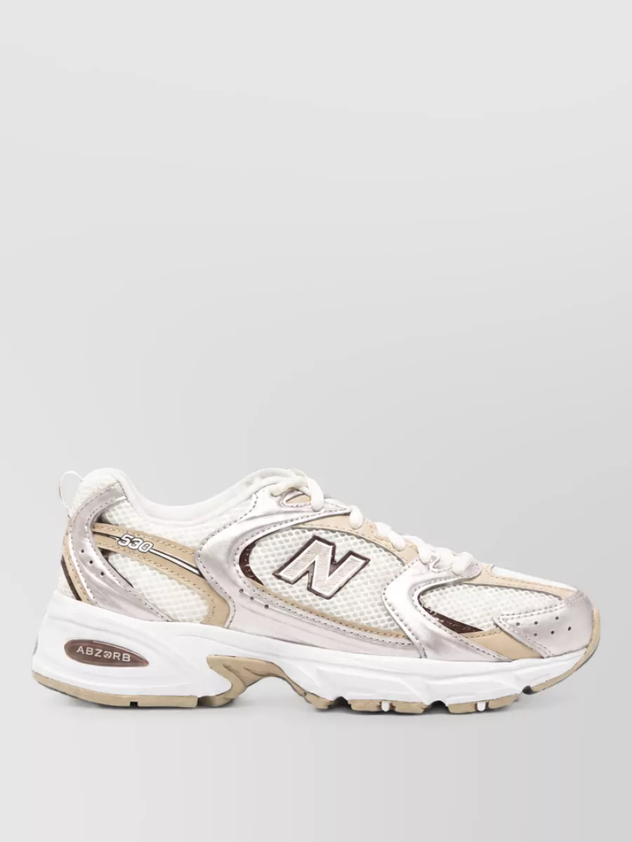 New Balance Mesh Panel Low-Top Sneakers