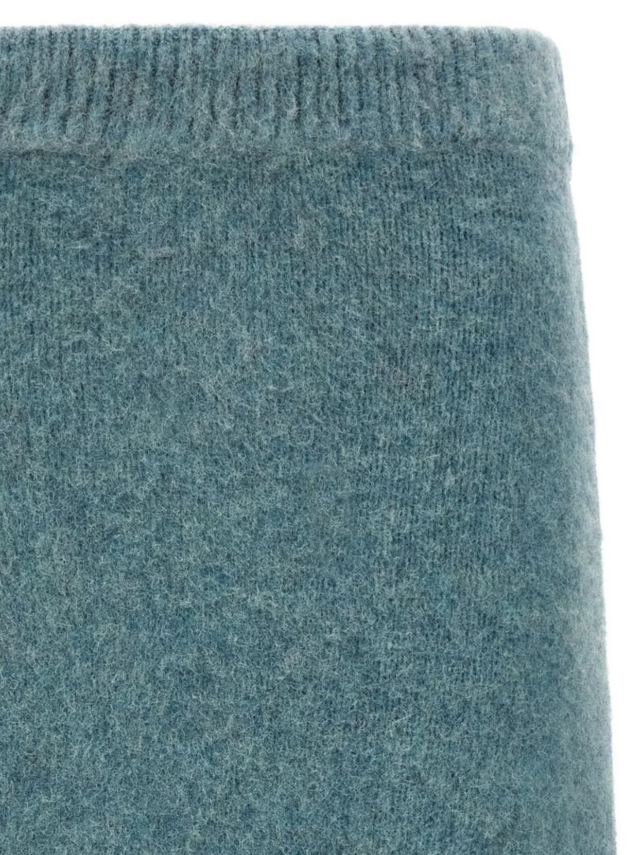 Jil Sander Knit Wool Skirt Elastic Waistband