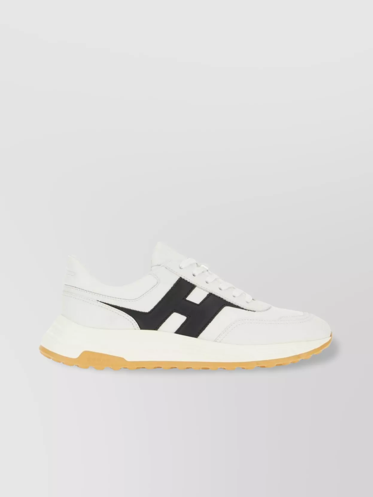 Hogan Leather Panel Sneakers Hyperlight