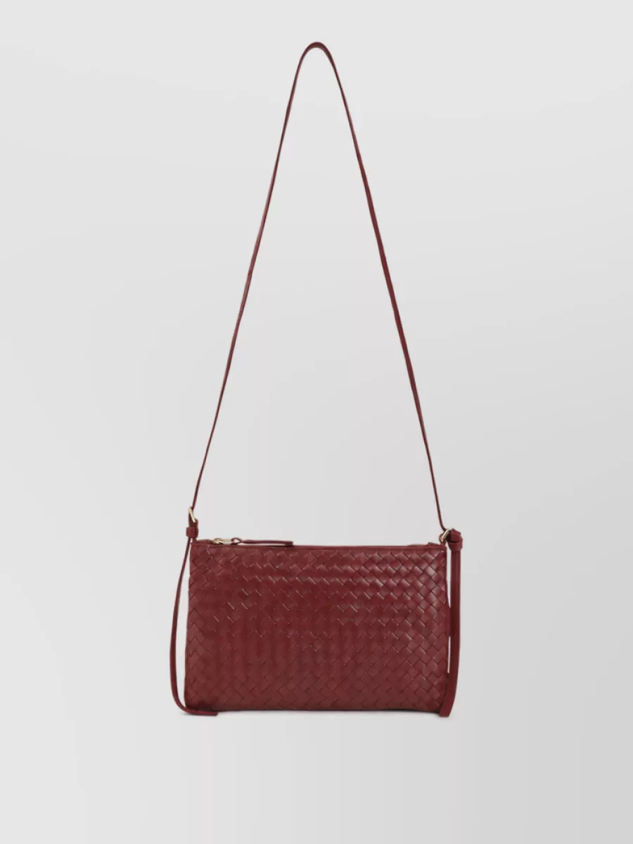 Bottega Veneta Medium Lambskin Clutch Bag
