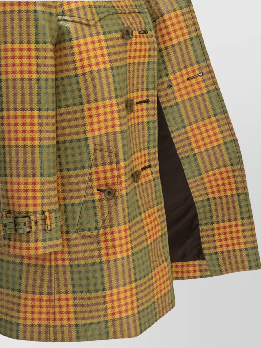 Burberry Printed Trench Coat