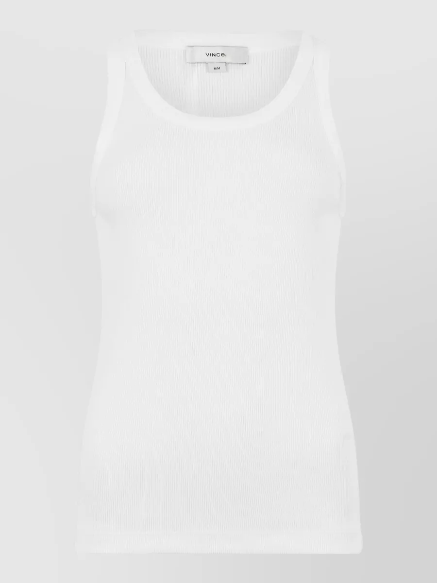 Vince ribbed sleeveless top