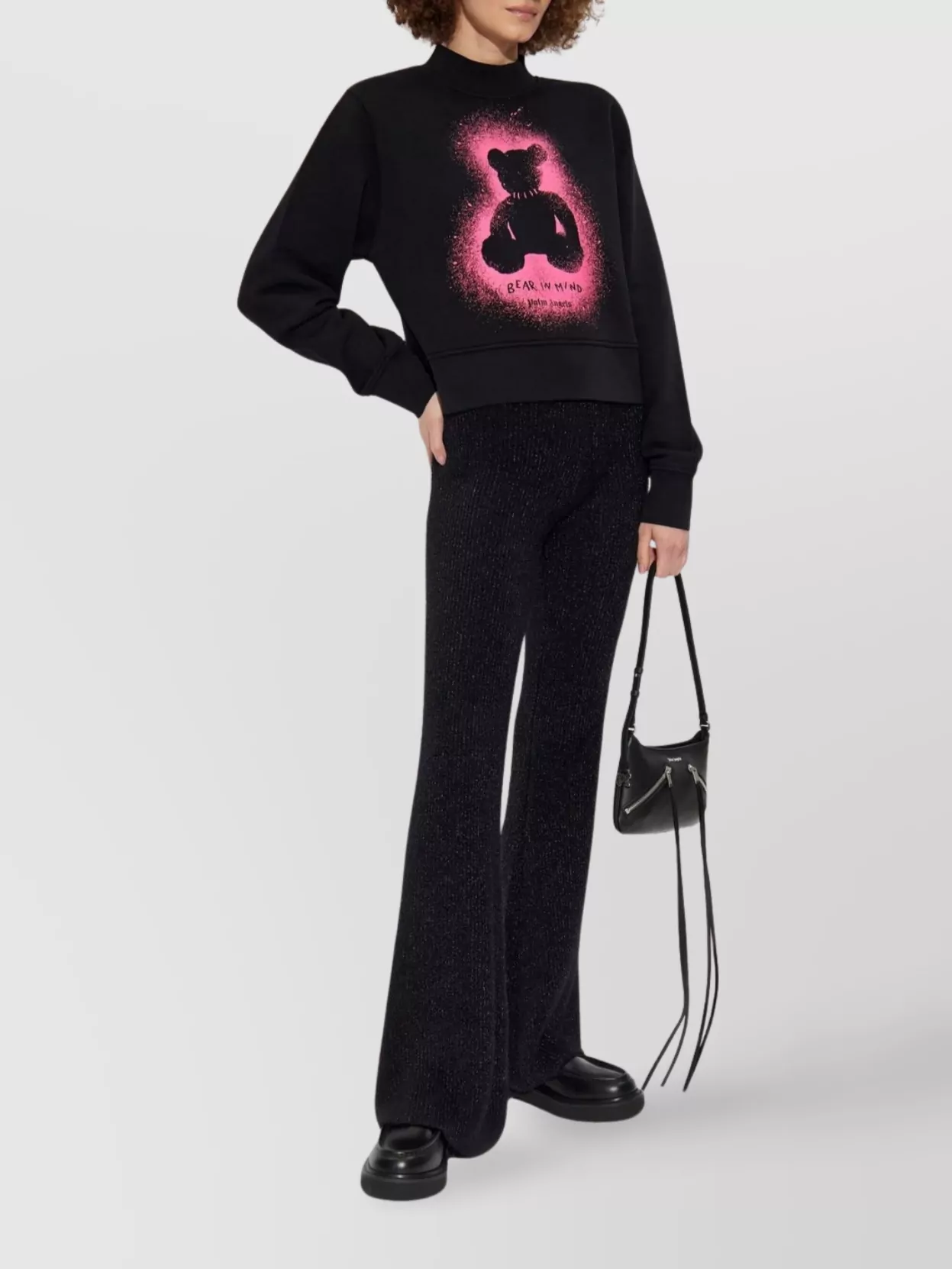 Palm Angels Knitwear Crew Neck Graphic Print