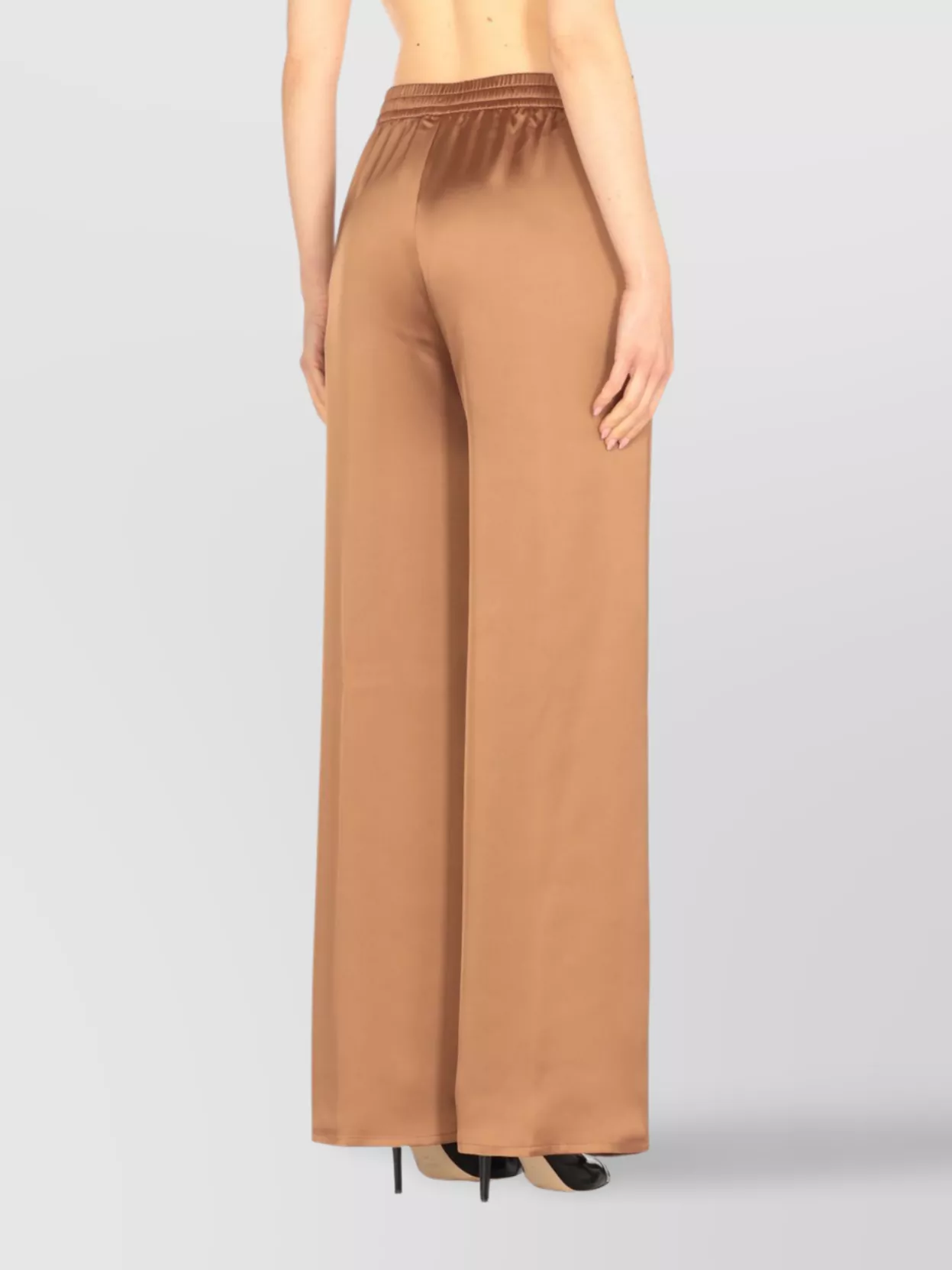 Herno Woman's Wide Leg Trousers With Side Pockets
