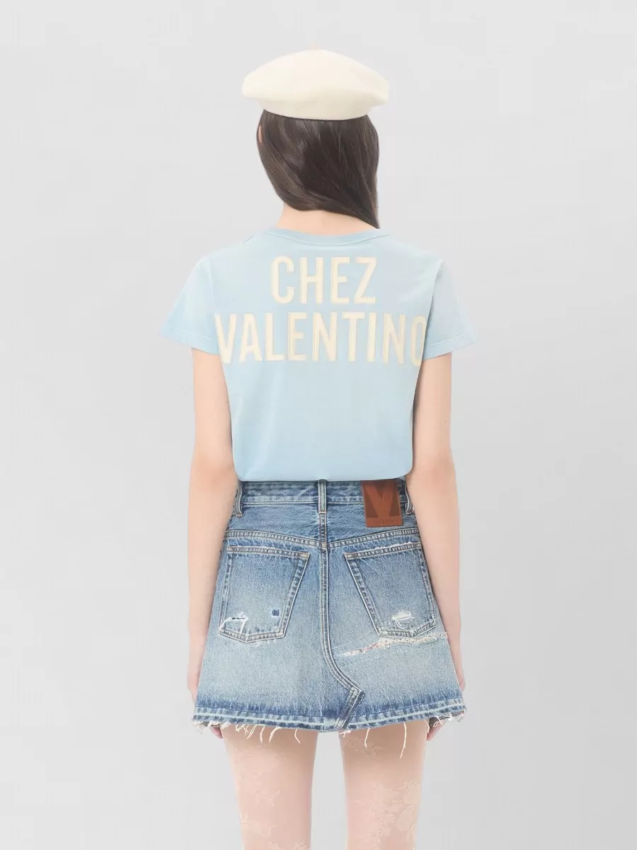 Valentino Garavani Cotton Printed T-Shirt