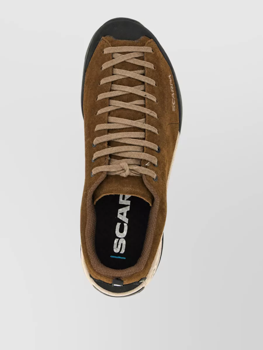 Scarpa Suede Mojito Lace-Up Sneakers