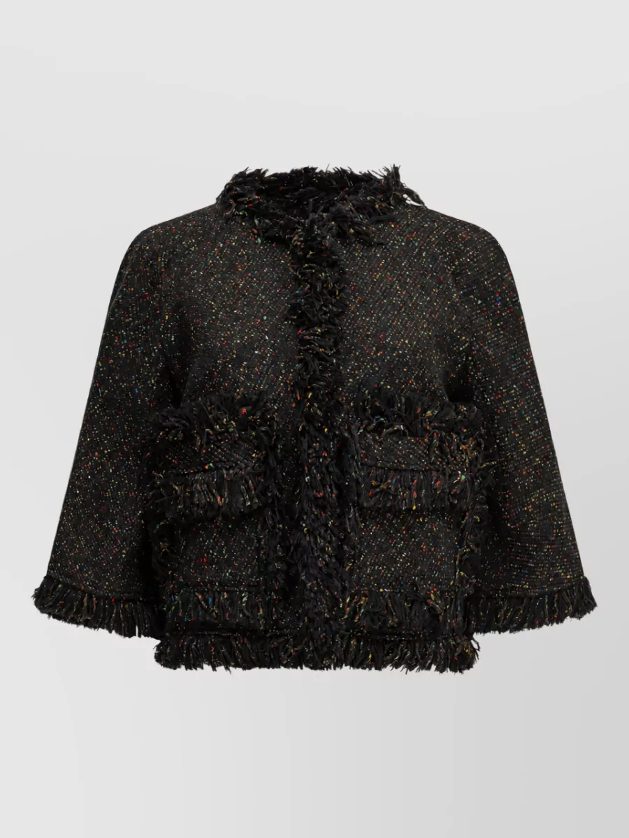 Sacai Silk Oversized Coat