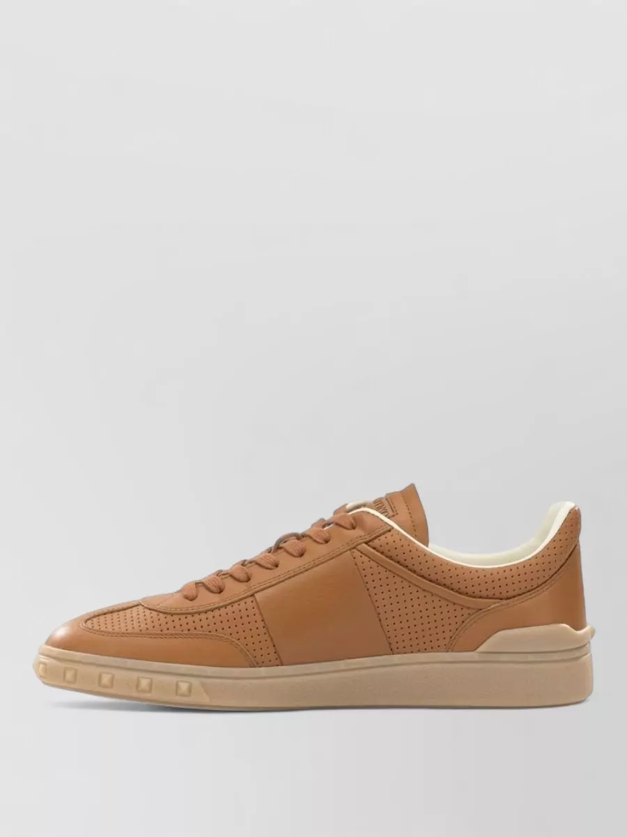 Valentino Garavani Leather Slip-On Sneakers