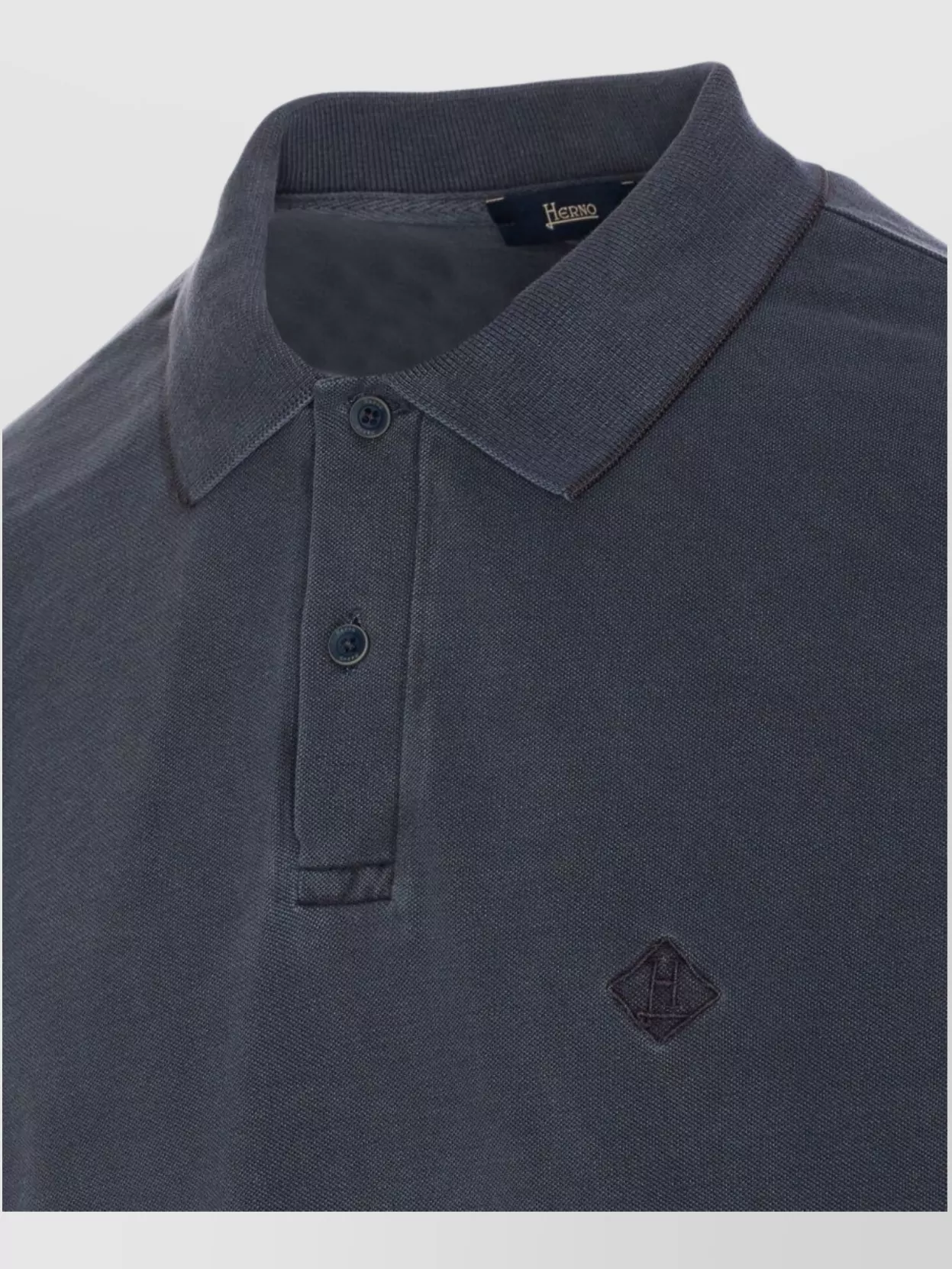 Herno Collared Shirt With Short Sleeves