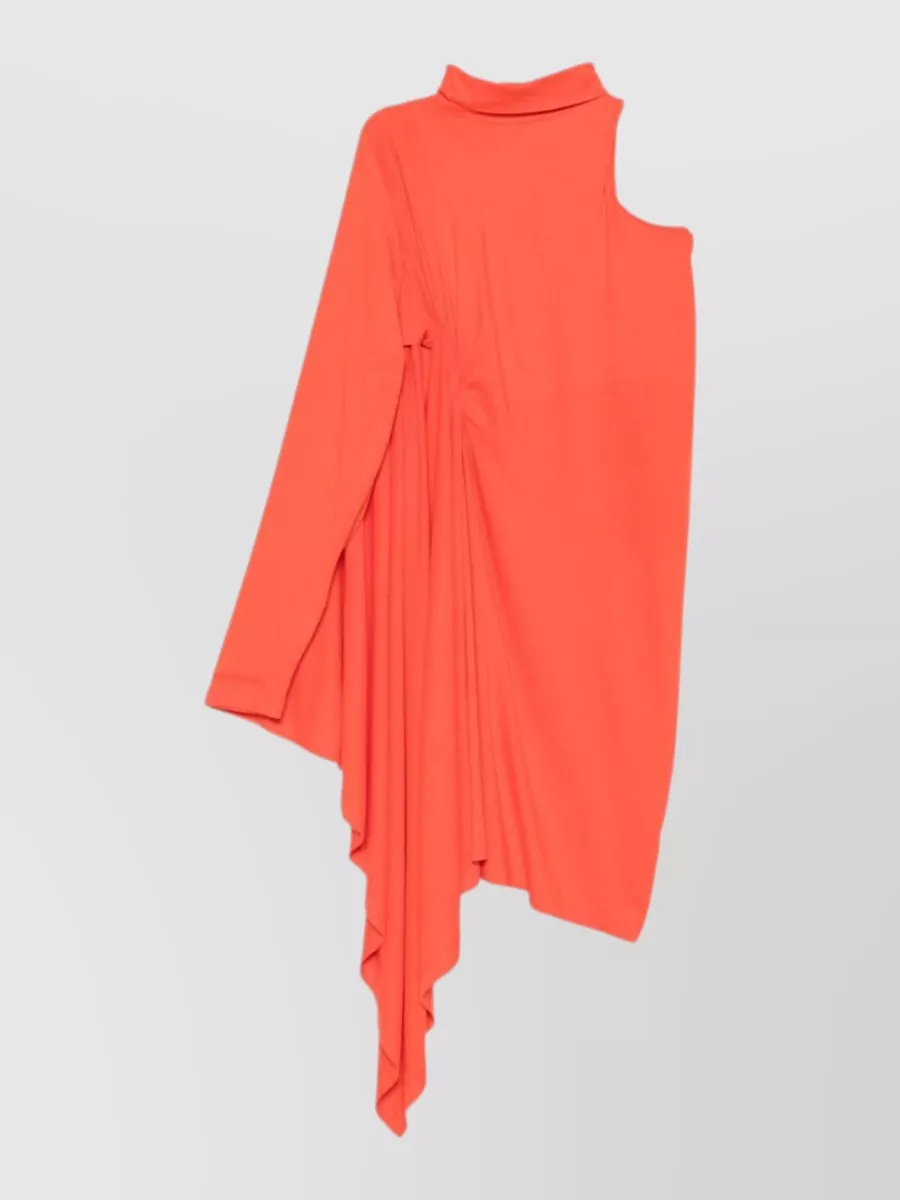 Balenciaga silk mini dress