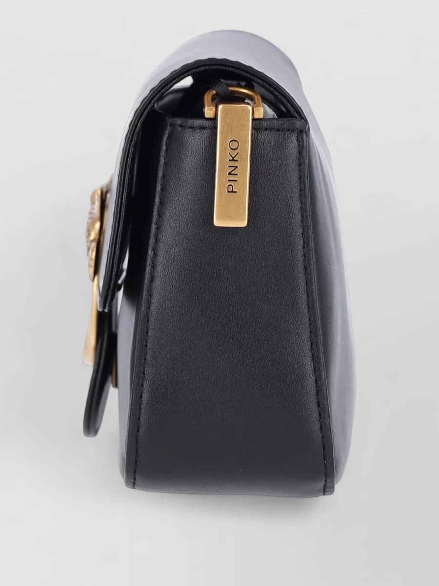 Pinko Love Bag Leather Shoulder Bag