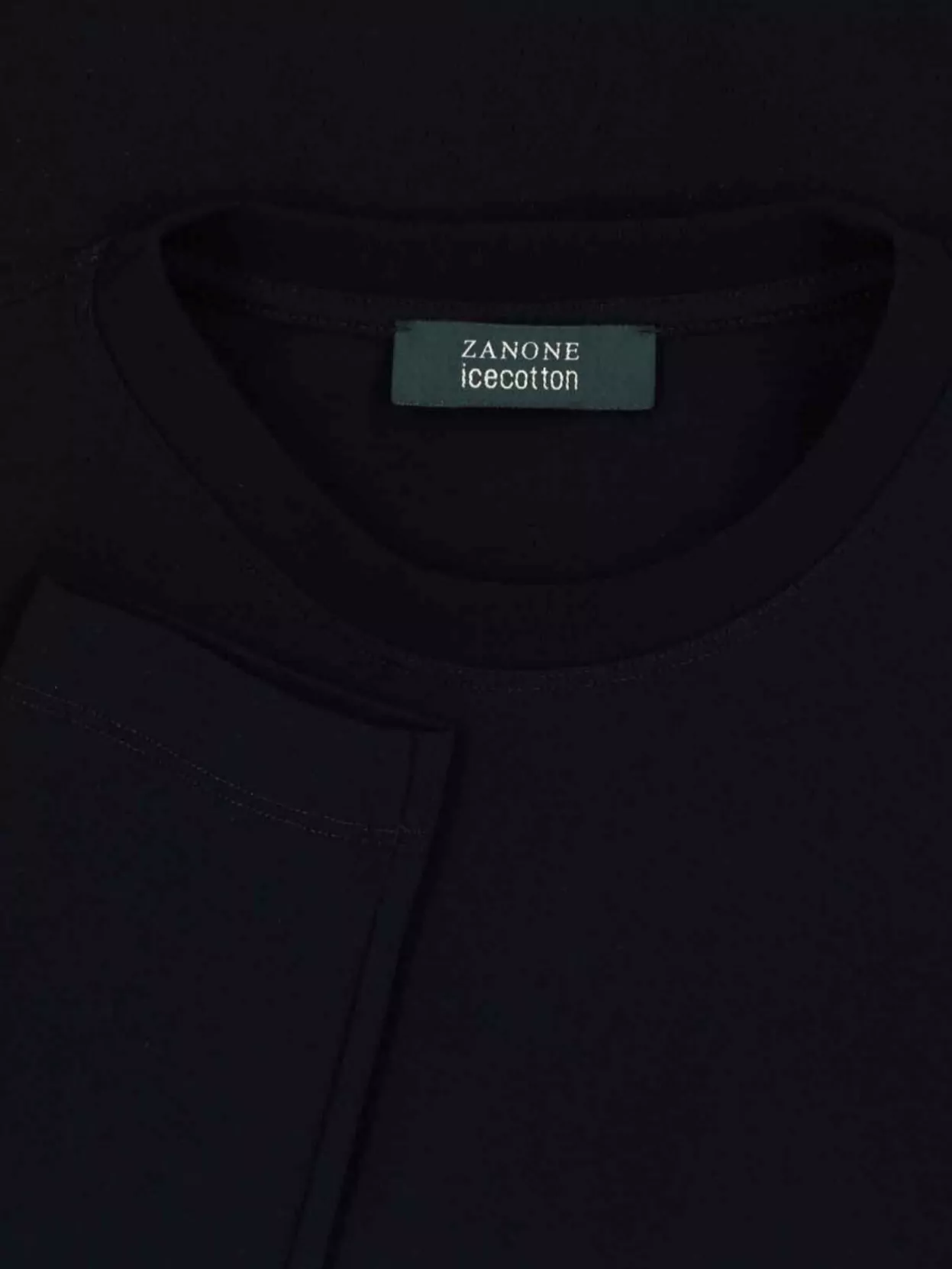 Zanone Crew Neck Plain Design Long Sleeves