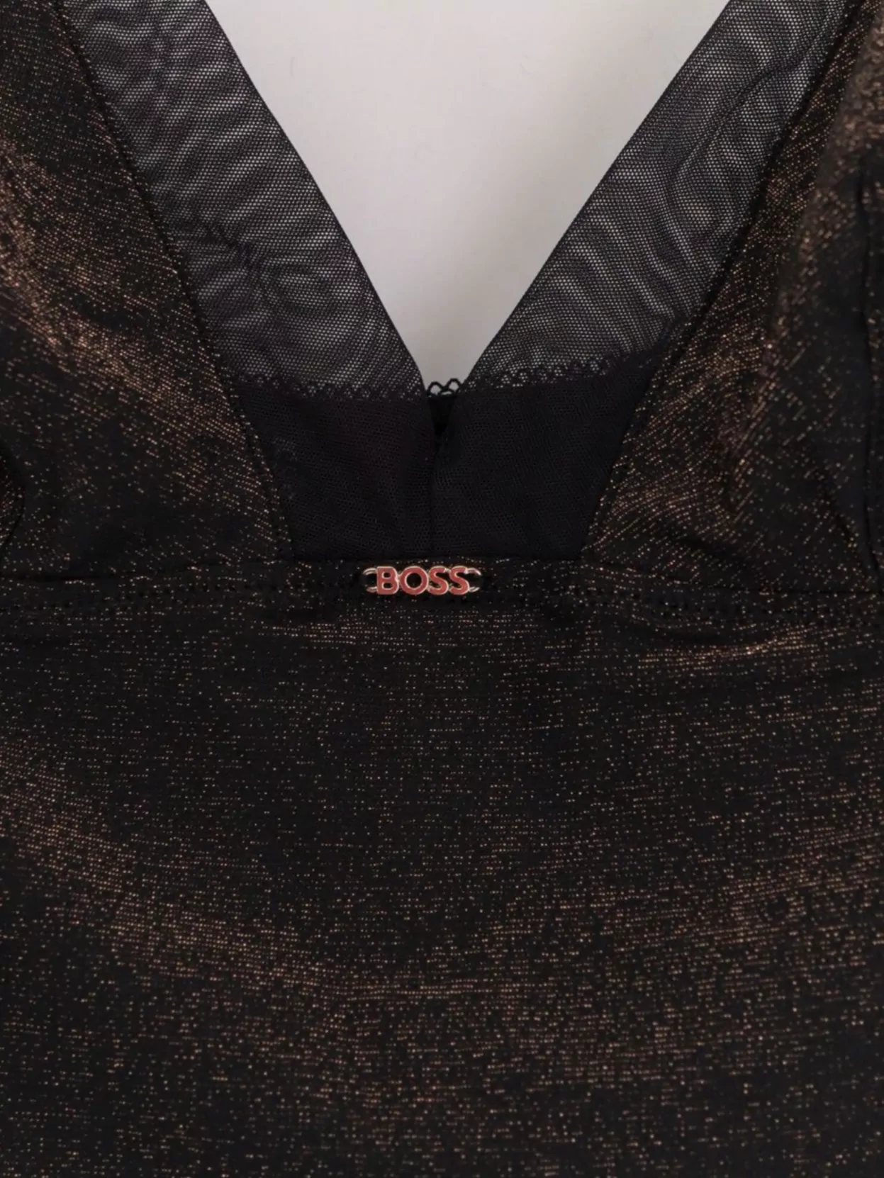 Boss Metallic Tank Top And Slip Combination