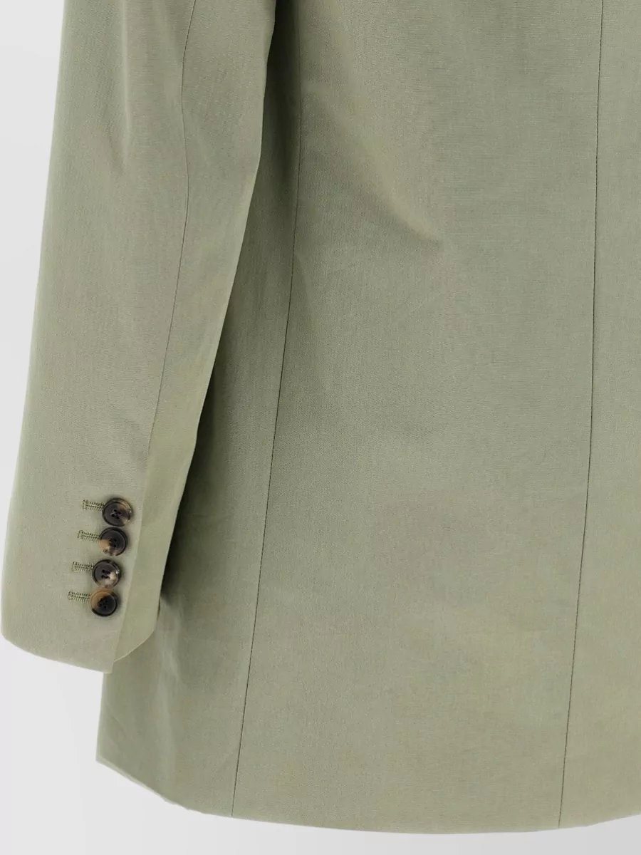 Dries Van Noten Cotton Double-Breasted Blazer