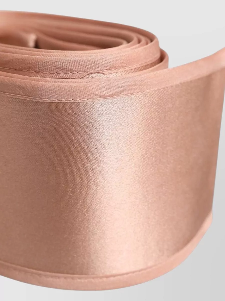 Dolce&Gabbana Silk Satin Waist Belt