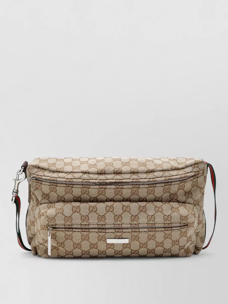 Gucci medium canvas crossbody bag