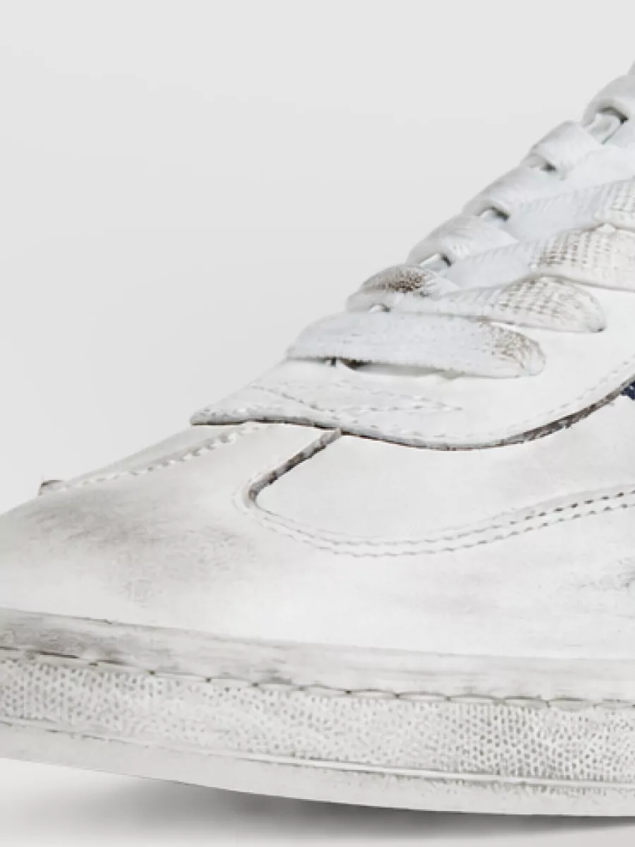 Dsquared2 Leather Low-Top Sneakers