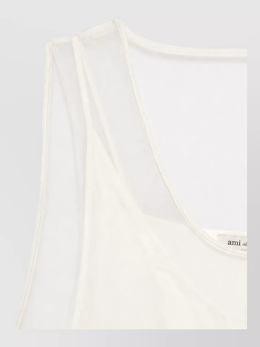 Ami Paris Silk Camisole