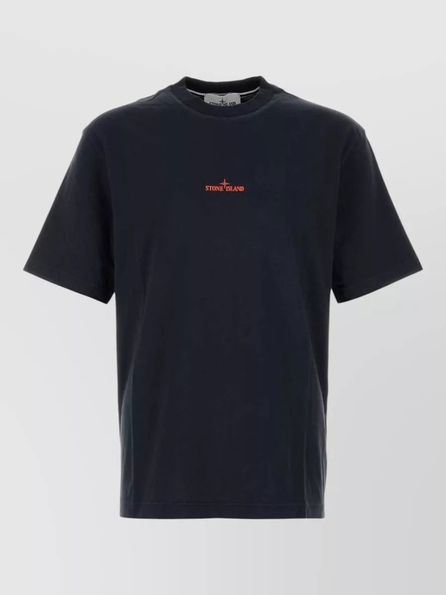 Stone Island cotton logo print t-shirt