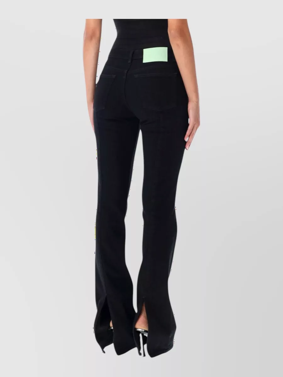Haikure Denim Mid-Rise Flared Jeans