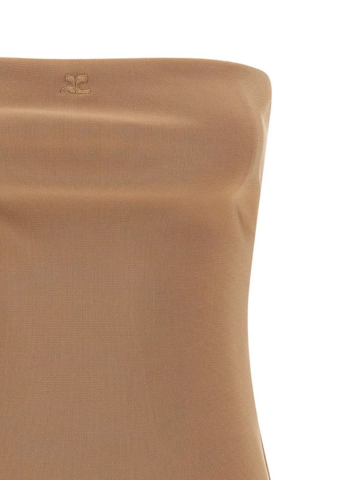 Courrèges Strapless Seamless Bodysuit Top