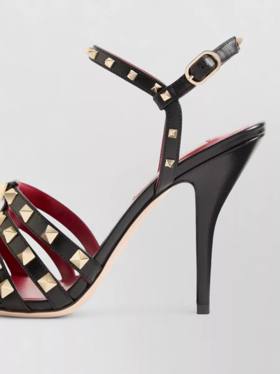 Valentino Garavani Leather Rockstud Sandals