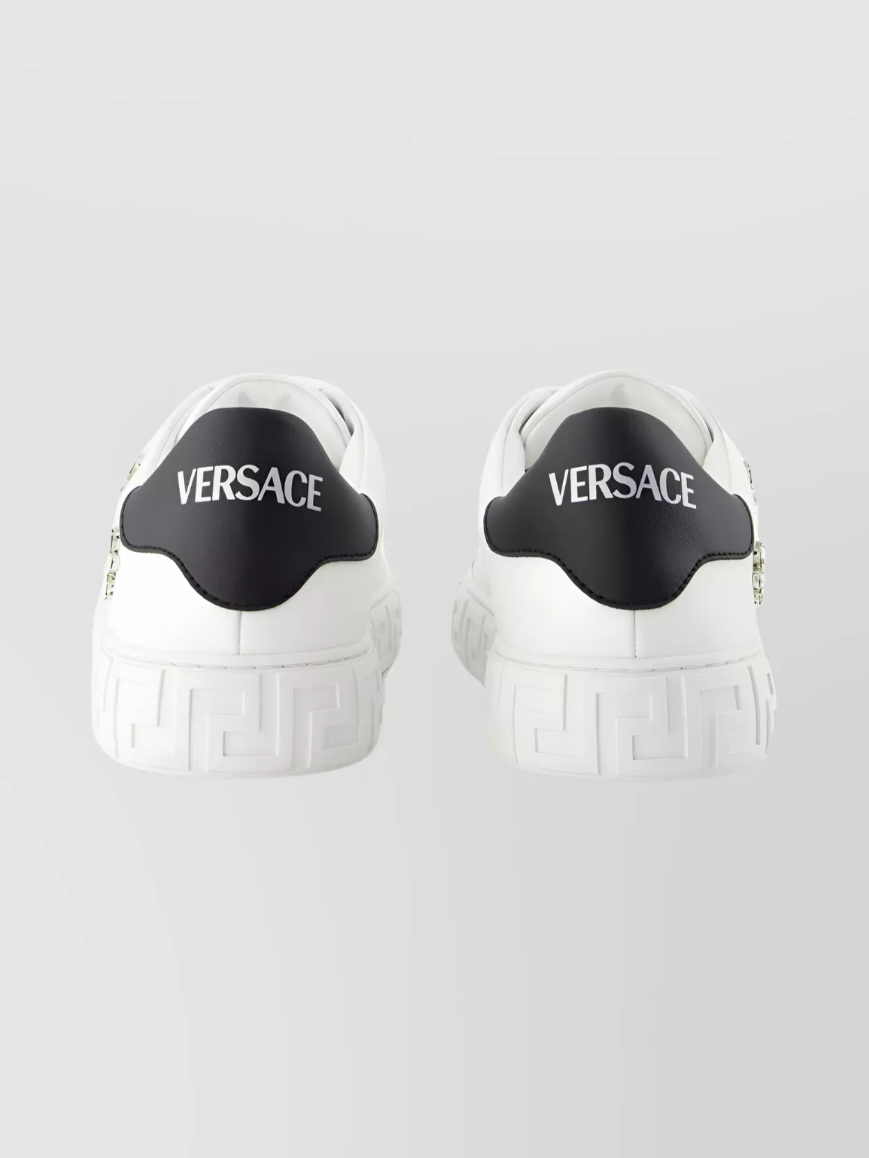 Versace Canvas Low-Top Sneakers