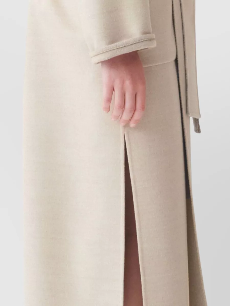 Fabiana Filippi Wool Belted Coat