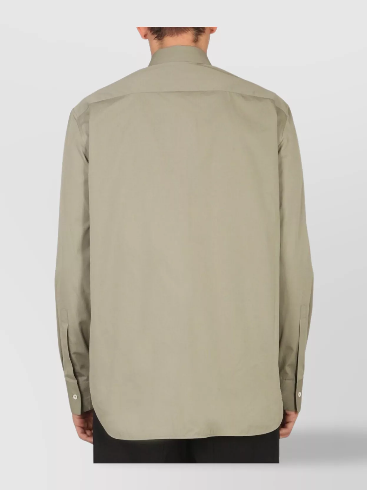 Jil Sander Cotton Shirt With Pockets And Collar