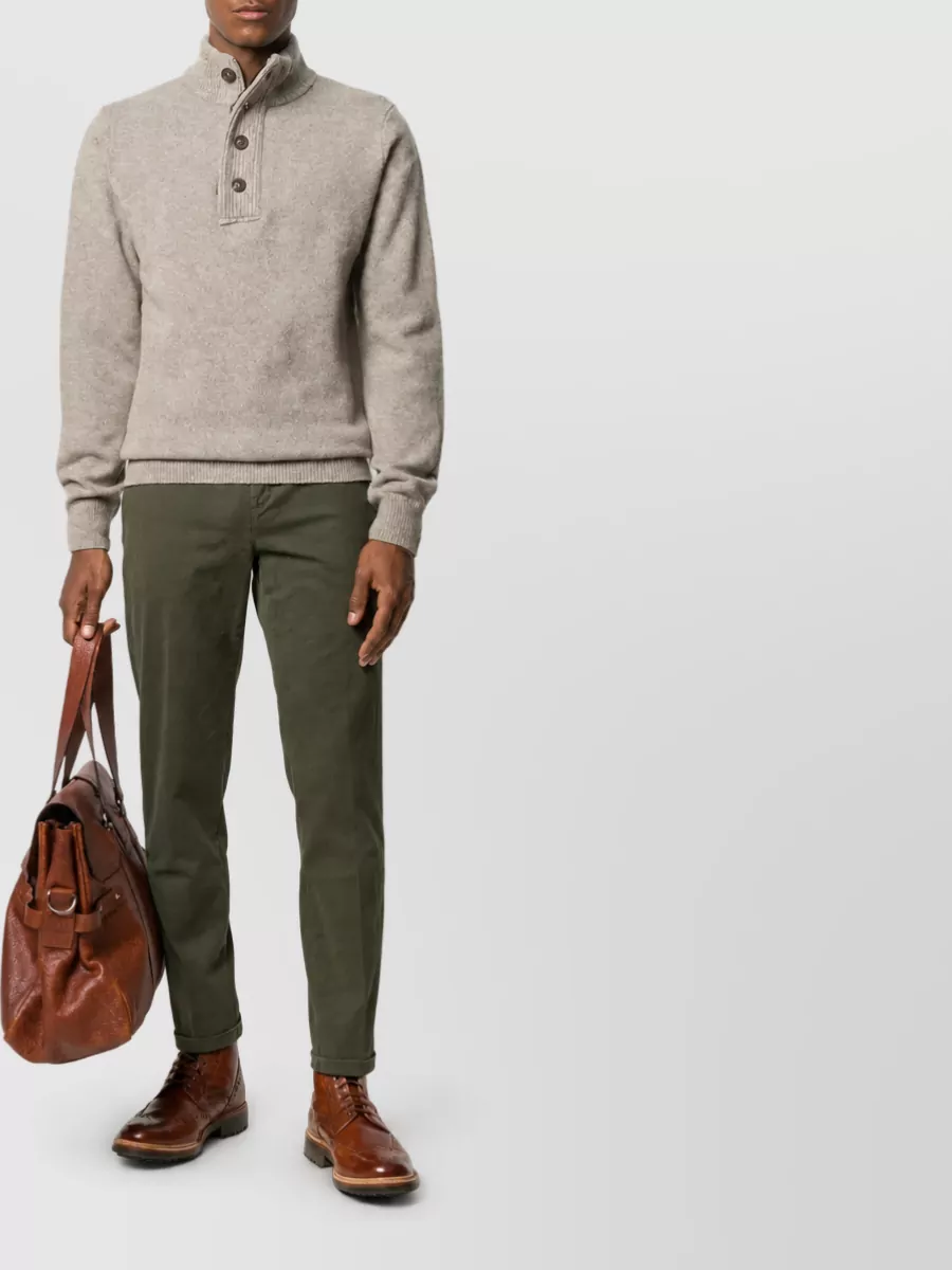 Barbour Half Zip Knit Sweater