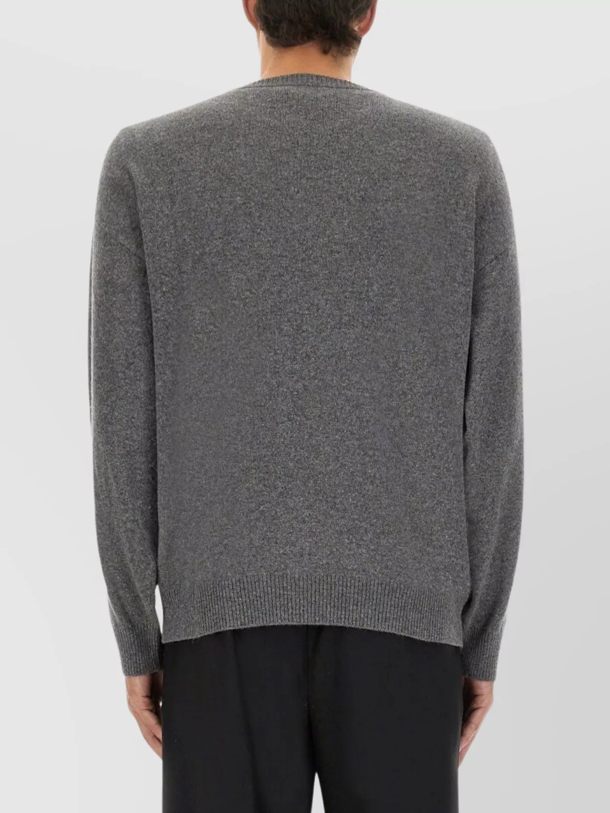 Moschino Crew Neck Sweater Ribbed Cuffs