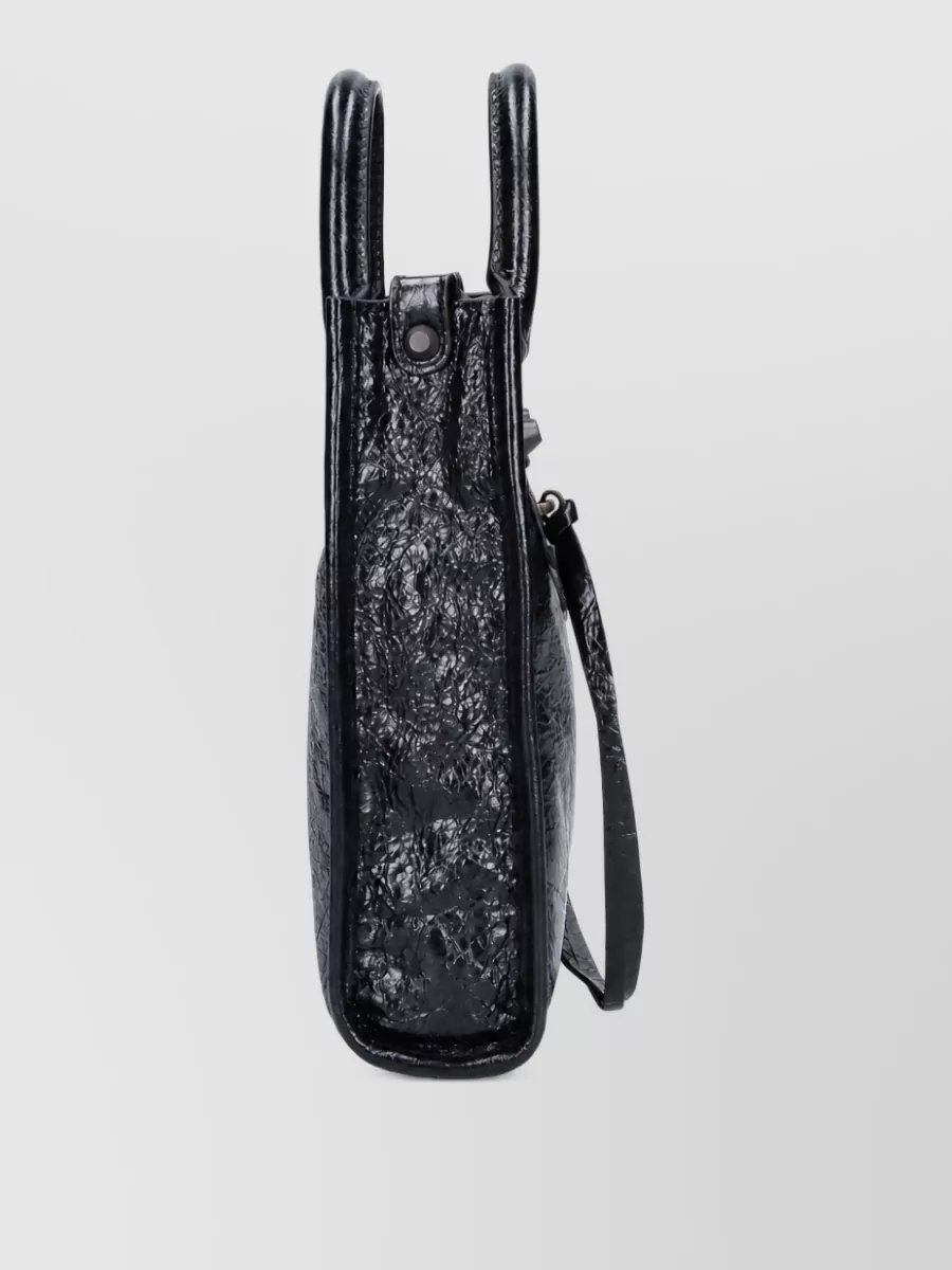 Balenciaga Le city mini leather shoulder bag