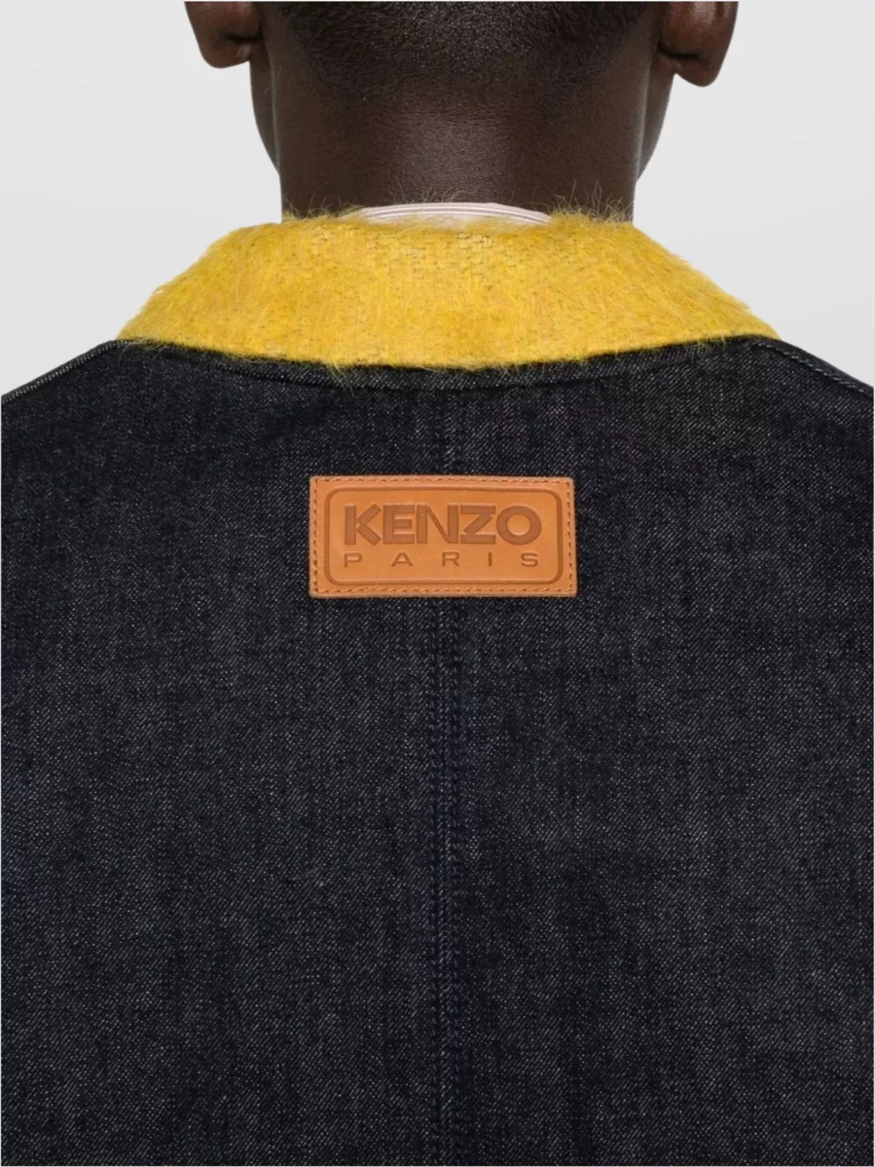 Kenzo Crewneck Jacket With Notched Lapels And Pockets
