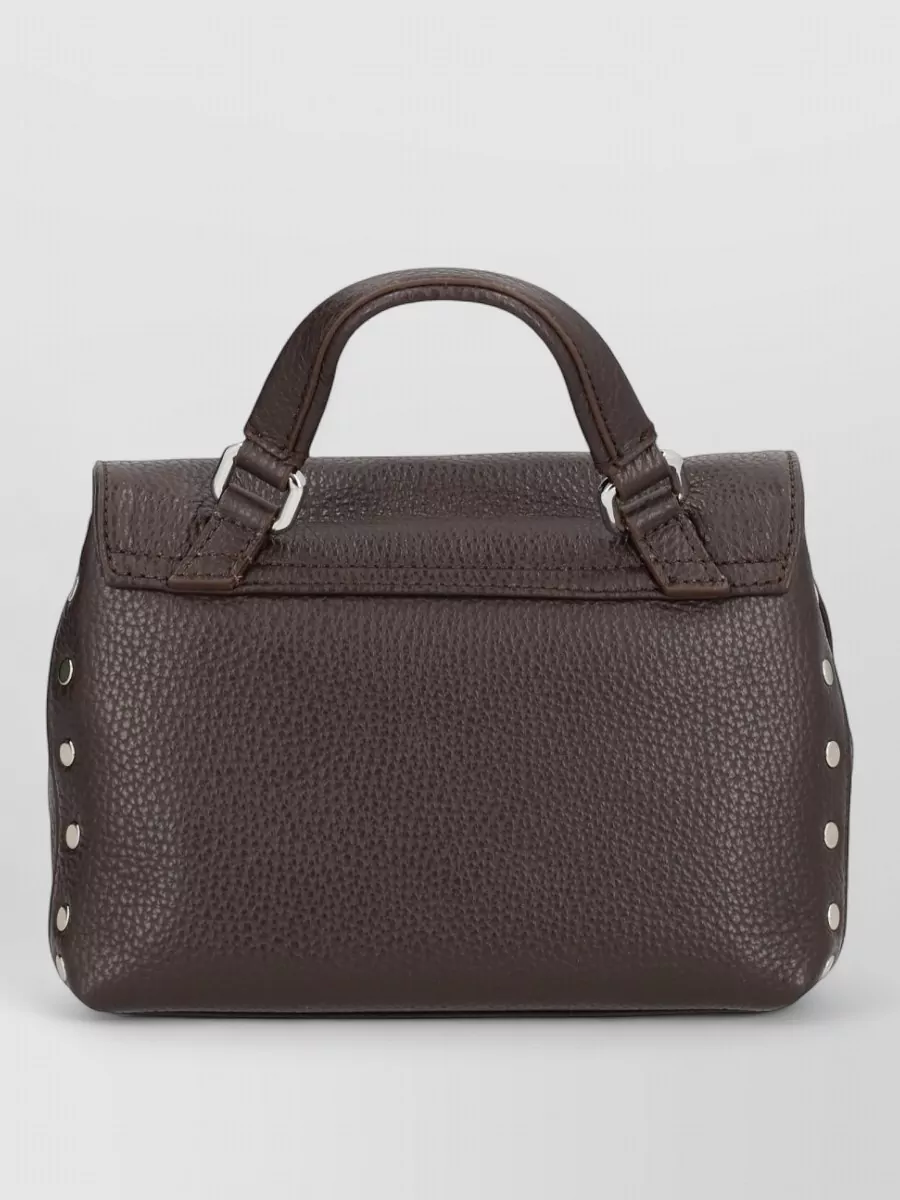 Zanellato Compact Cross-body Bag Adjustable Strap In Neutral