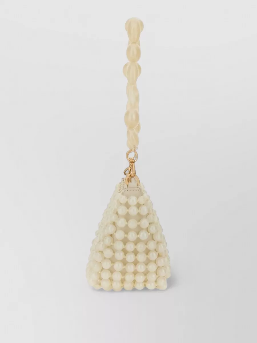 Cult Gaia Acrylic Clutch Bag