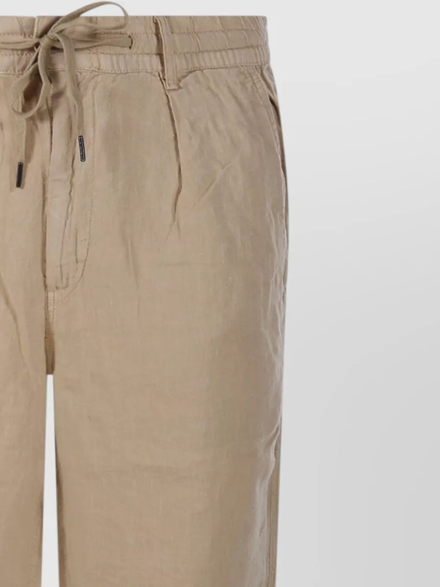 Ralph Lauren Linen Straight-Leg Trousers