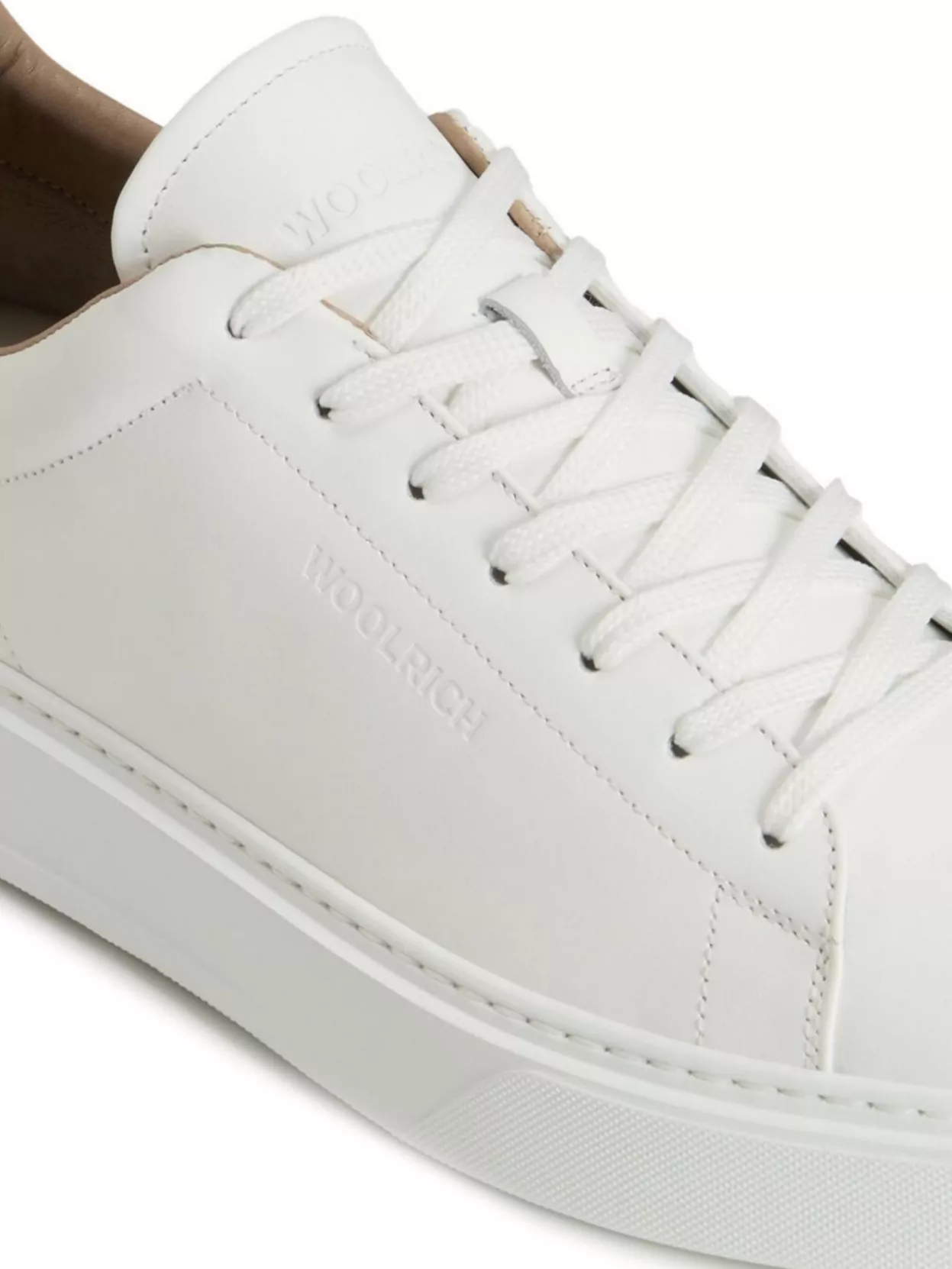 Woolrich Court Sneakers With Contrast Heel Tab