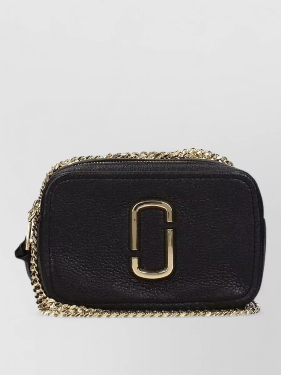 Marc Jacobs the snapshot leather crossbody bag