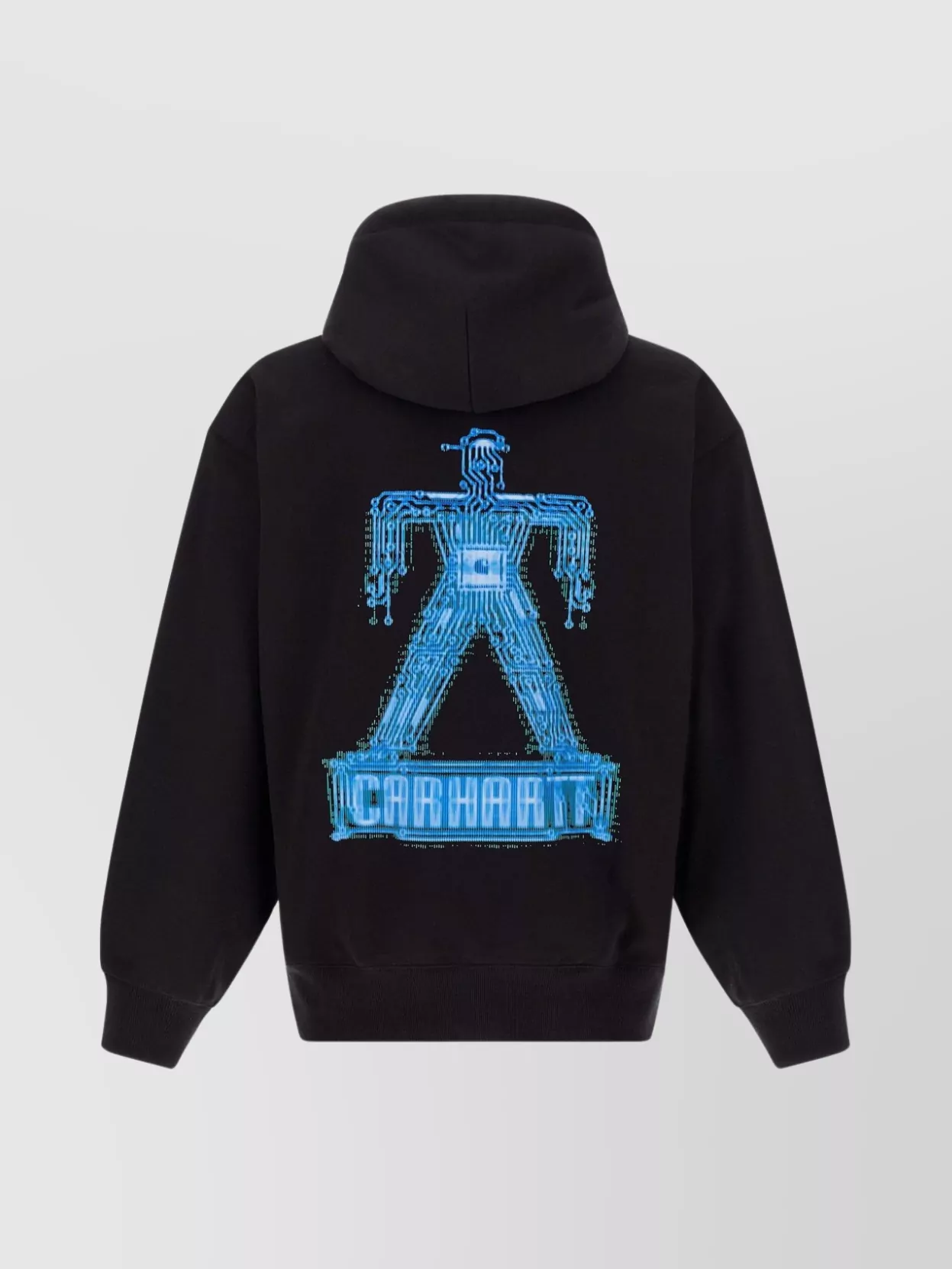Carhartt Urban Graphic Hoodie Kangaroo Pocket In Black