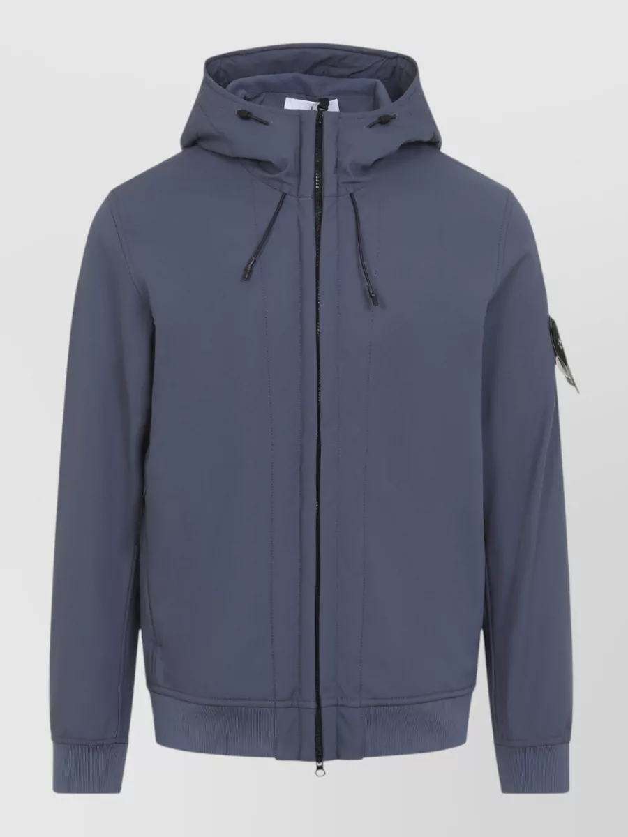 Stone Island softshell hooded jacket