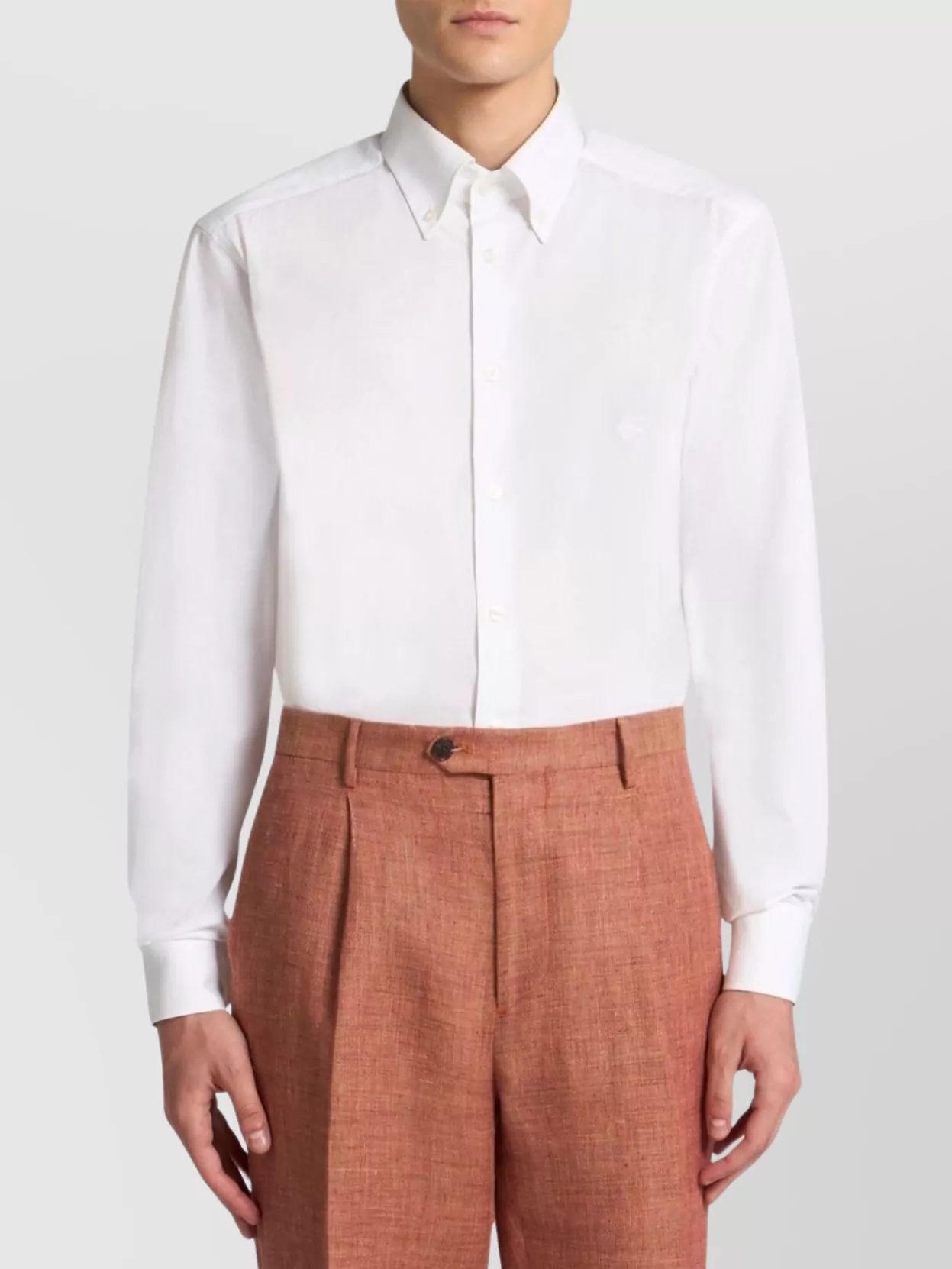 Etro Shirt Slim Fit Button-Down Collar Long Sleeves